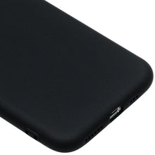 Silicone Backcover voor de iPhone 12 Mini - Zwart