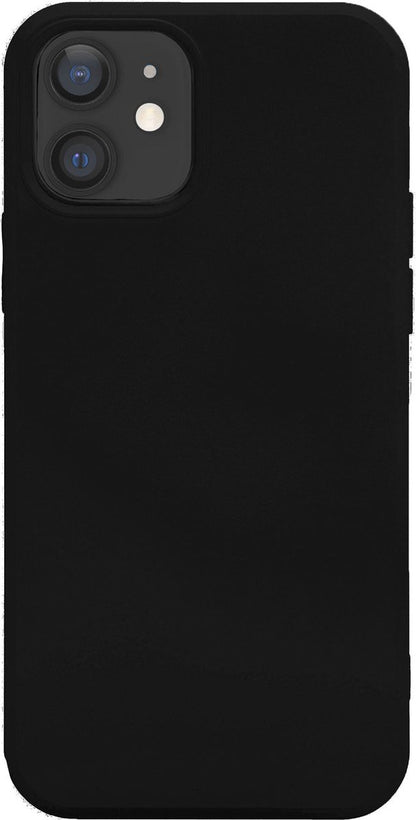 Silicone Backcover voor de iPhone 11  - Zwart