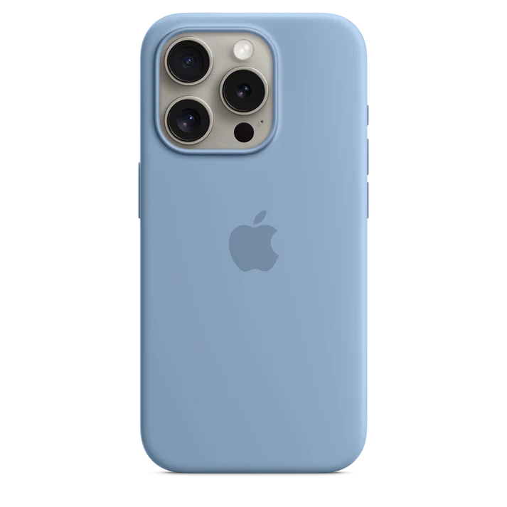 Apple iPhone 15 Pro Backcover Silicone. Magsafe Bl