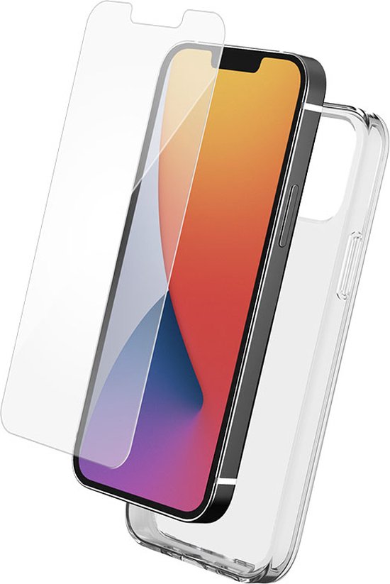 Bigben Connected Bigben Bescherming Pakket iPhone 14 Transparant