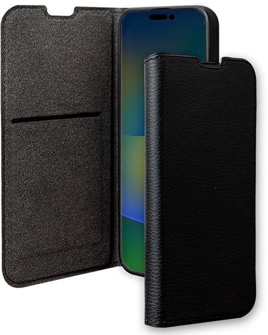Bigben Connected Bigben Bookcase Wallet iPhone 15 Pro Zwart