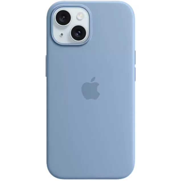 Apple iPhone 15 Plus Backcover Silicone. Magsafe Bl