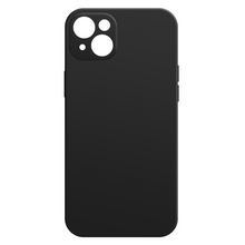 Silicone Backcover voor de iPhone 14 Plus - Zwart