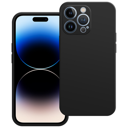 Silicone Backcover voor de Samsung Galaxy S23 Ultra - Zwart
