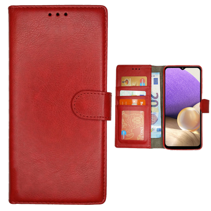 Bookcase voor iPhone 12 Pro - Rood