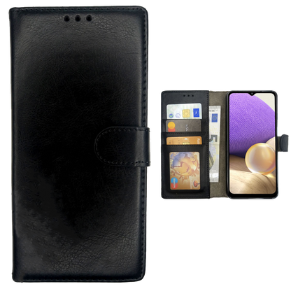 Bookcase voor iPhone 15 Pro - Zwart