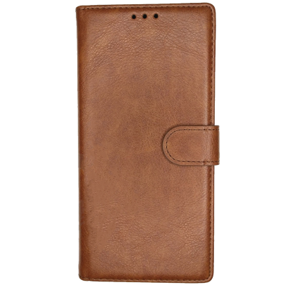 Bookcase voor iPhone 14 Plus - Bruin