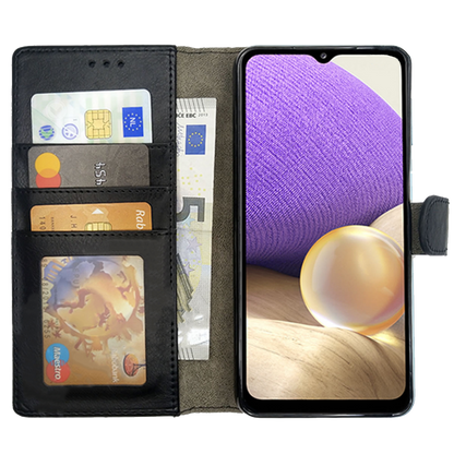 Bookcase voor iPhone 15 Pro - Zwart